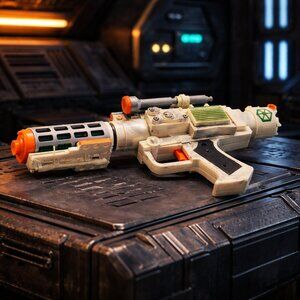 2004 Star Wars General Grievous Electronic Blaster - Hasbro (Sound & Light)